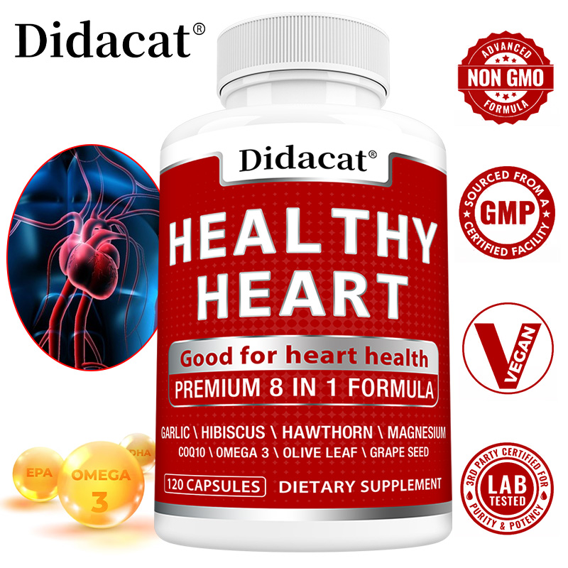 Health Wellness Energy - Kapsul Kesehatan Jantung dengan CoQ10 Omega-3