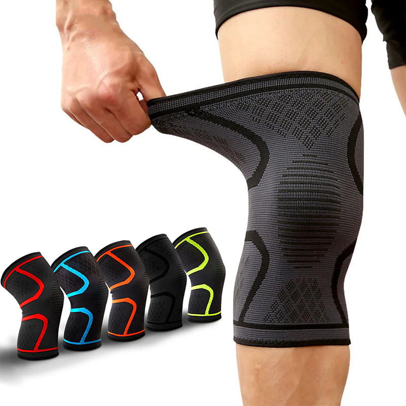 Compression Knee Sleeve - 1 Buah Bantalan Lutut Kompresi Penyangga