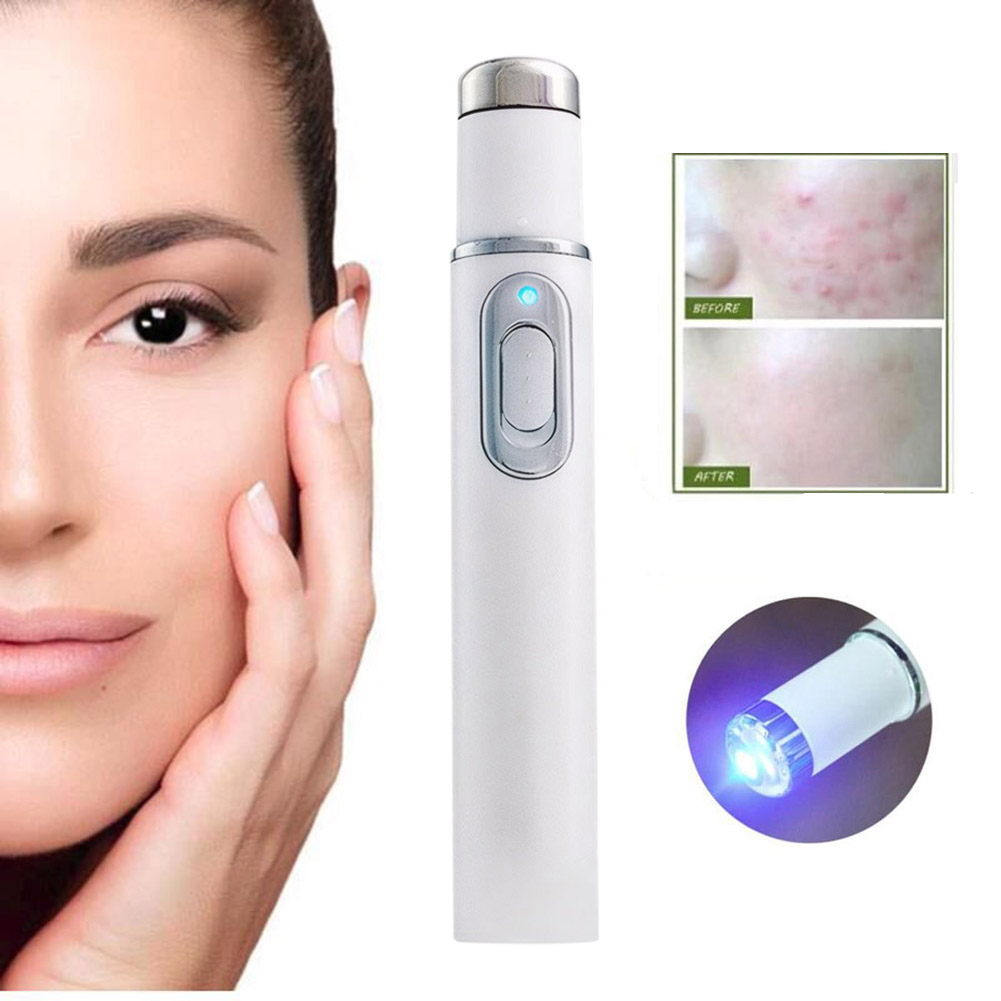 Terapi Cahaya Biru Pena Jerawa - Acne Light Therapy Pen ulasan dan harga