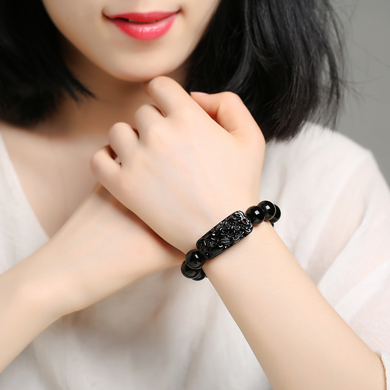 Obsidian Pixiu Gelang Doa Budd - Health Wellness Products ulasan dan harga