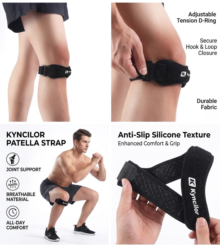 1 Penutup Kaki Olahraga, Penut - Compression Knee Sleeve ulasan dan harga