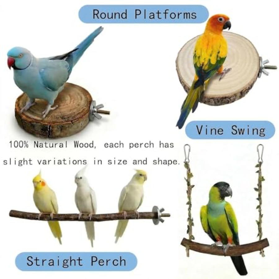 8PCS tempat bertengger burung  - Health & Wellness Waiver Indiana ulasan dan harga